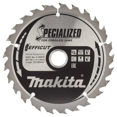 Afbeelding van Makita E 06890 Cirkelzaagblad Hout 150x20x1mm