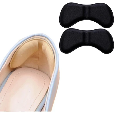 Afbeelding van PRO Deals Hielzooltjes Type 1 Premium Hielbeschermers Anti slip Kleur Zwart Schoenmaat Universeel Hiel beschermers Hielkussens