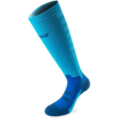 Afbeelding van Lenz Sokken Compression 1.0 Polyamide/elastaan Blauw Maat S