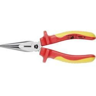 Afbeelding van TOOLCRAFT TO 6448056 VDE Platte rondbektang Recht 160 mm