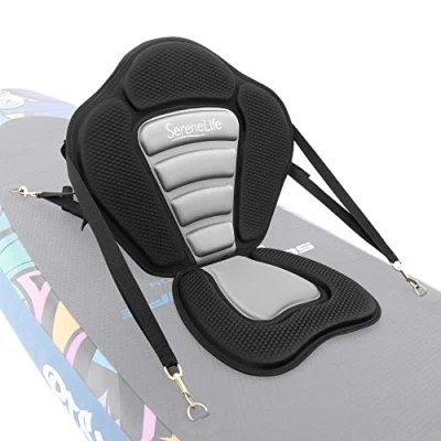 Afbeelding van SereneLife SLSUPST15 Universeel afneembeer Paddleboard zitje Zwart Voor Kajak, SUP Stand Up Paddle Board