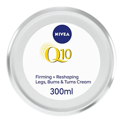 Afbeelding van NIVEA Q10 Firming Body Cream (300ml), hydraterende verstevigende bodylotion met krachtige CoQ10 om de huid te verstevigen, alle lichaamsvochtinbrengende crème voor een mooie