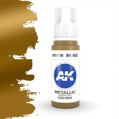 Afbeelding van Bronze Metallic Modelling Colors 17ml AK11196