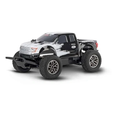 Afbeelding van Carrera RC raceauto Ford F 150 Raptor 1:18 zwart/wit