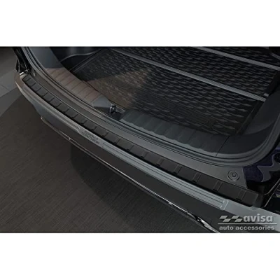 Afbeelding van Matzwart RVS Achterbumperprotector compatibel met Toyota Corolla Cross 2022 &#039;Ribs&#039;