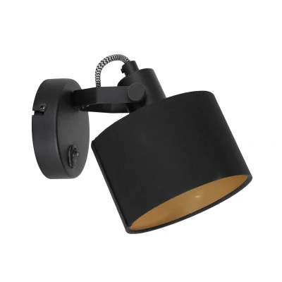 Afbeelding van Mexlite Ornoir Wandlamp Zwart