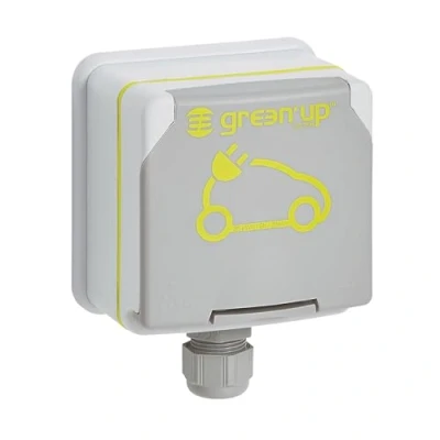 Afbeelding van Legrand 090471 Green&#039;up Access opbouwstopcontact, waterdicht, voor elektrische voertuigen, modi 1 of 2, IP66, IK08, 16 A, 230 V