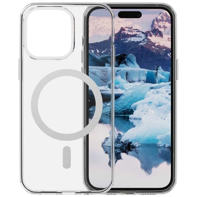 Afbeelding van Apple iPhone 15 Pro MagSafe Hoesje Gerecycled Kunststof dbramante1928 Hardcase/Backcover Transparant Telefoonhoesje Shockproof/Valbescherming