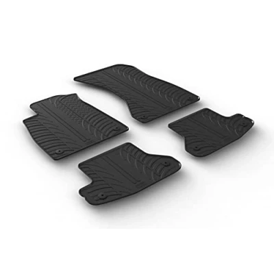 Afbeelding van Gledring Rubbermatten passend voor Audi A5 Coupe 12/2016 (T profiel 4 delig + montageclips)