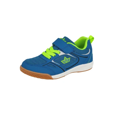 Afbeelding van Lico Racine VS Jongens Zaalsportschoen, Blauw/limoen, 37 EU