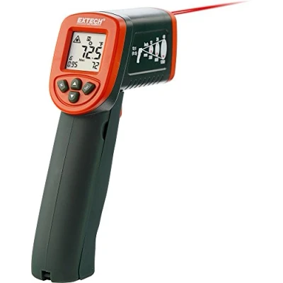 Afbeelding van Extech IR267 Infrarood thermometer Optiek 12:1 50 +600 C Contactmeting