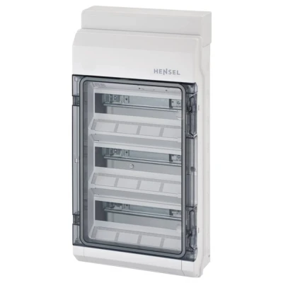 Afbeelding van Hensel KV3536 3 rijen 36TE KV zekeringkast opbouw automatenbehuizing IP 54