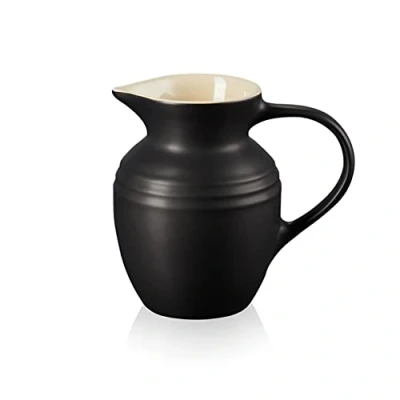 Afbeelding van Le Creuset Ontbijtkan van aardewerk, 600 ml, 550 gram, matzwart