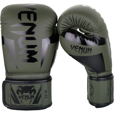 Afbeelding van Venum Elite Boxing Gloves Kaki/Black Groen 16 oz