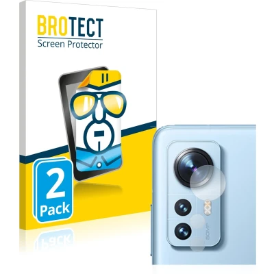 Afbeelding van BROTECT (2 Stuks) Schermbeschermer voor Xiaomi 12 (ALLEEN Camera Lens) Screen Protector Transparant