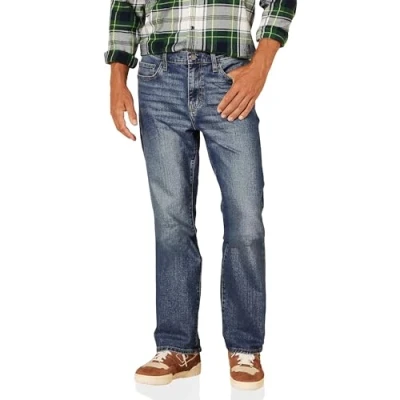 Afbeelding van Amazon Essentials Straight Fit Stretch Jeans,Middelgroot wassen,32W / 32L