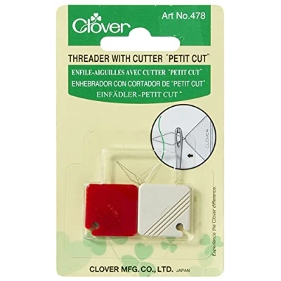 Afbeelding van clover Schroefdraad met Cutter Petit Cut, 1, Wit