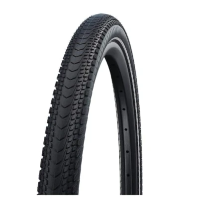 Afbeelding van Schwalbe Buitenband Marathon Alm R Guard 28 x 2.15 zw vouw refl