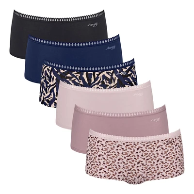 Afbeelding van Sloggi Broekje GO Crush Short C6P Set van 6