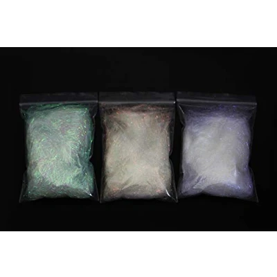 Afbeelding van Tigofly 3 packs/lot Dubbing UV Ice Dub 4g/pak Draad Holografische Vezels Wing Forel Nimf Vliegbinden Materialen