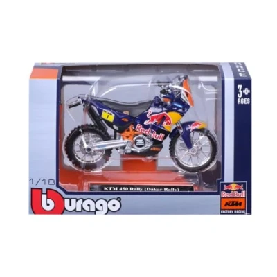 Afbeelding van KTM 450 Rally [ Bburago 51072] Factory Racing Team 1 18 Die Cast, gesorteerd