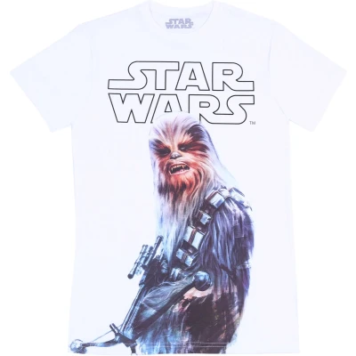 Afbeelding van Wit STAR WARS DISNEY Chewbacca T shirt