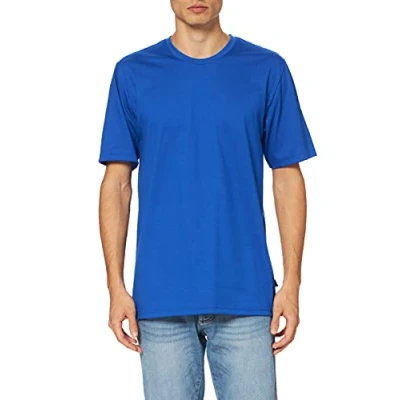 Afbeelding van Trigema heren t shirt deluxe katoen, royal, L