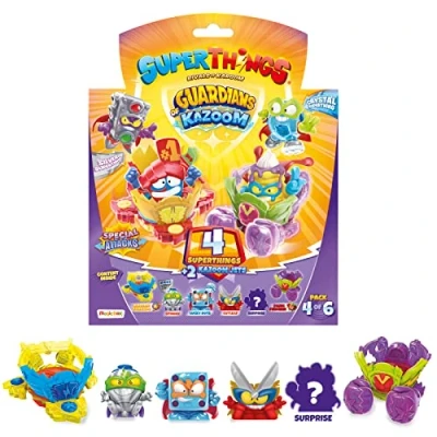 Afbeelding van Superthings Guardians of Kazoom Serie 4 (incl. 3 en 1 Silver Kapitein) 4/6