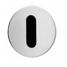 Afbeelding van Waterevolution Flow inbouw wastafel infrarood sensor op batterijen geborsteld gun metal T118EBGME