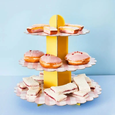 Afbeelding van Etagère Gingham Summer Picnic Hootyballoo