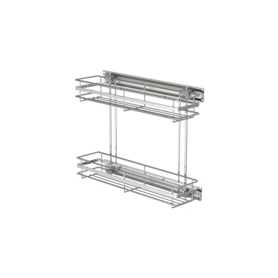 Afbeelding van Schütte Zijrek 135 x 480 390 mm, chroom