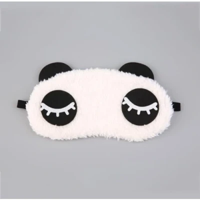 Afbeelding van Comfortabel slaapmasker oogmasker panda