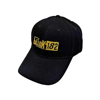 Afbeelding van Blink182 Modern Logo Baseball pet Zwart