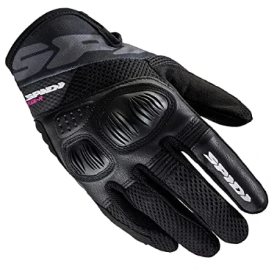 Afbeelding van Spidi Flash R Evo Tex Dames Motorfiets Handschoenen, zwart, afmeting XS voor vrouw