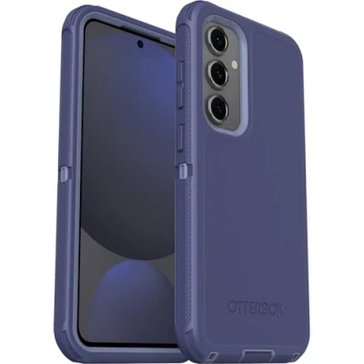Afbeelding van OtterBox Defender Case voor Samsung Galaxy S24 FE, Schokbestendig, Valbestendig, Ultra robuust, Beschermhoes, 7x Getest volgens Militaire Standaard, Purper, Zonder Verpakking