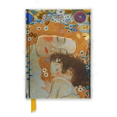 Afbeelding van KLIMT Three Ages of Woman (Foiled Journal): Unser hochwertiges, liniertes Blankbook mit festem, künstlerisch geprägtem Einband und Magnetverschluss: 04