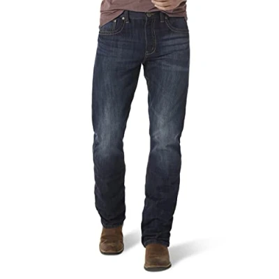 Afbeelding van Wrangler heren jeans, Lichtblauw, 36W x 36L