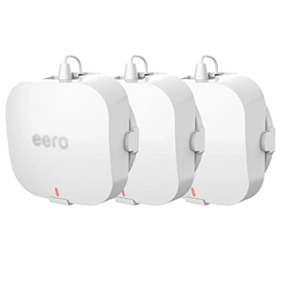 Afbeelding van Growalleter wandhouder voor eero Pro 6E mesh Wi Fi systeem, met koordbeheer (3 stuks)