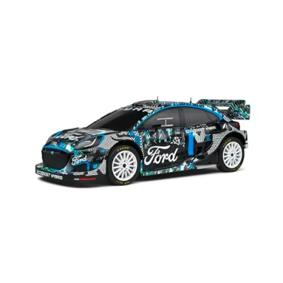 Afbeelding van het 1:18 Diecast model van Ford Puma Rally1 Goodwood Festival of Speed ??van 2021. De fabrikant schaalmodel is Solido. Dit alleen online verkrijgbaar