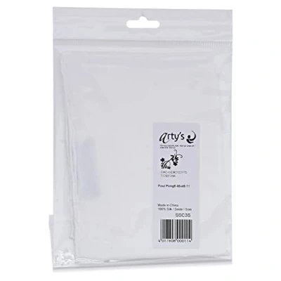 Afbeelding van PEBEO Arty&#039;S Fashion Zijden Sjaal Ponge 5, Wit, 45 x cm