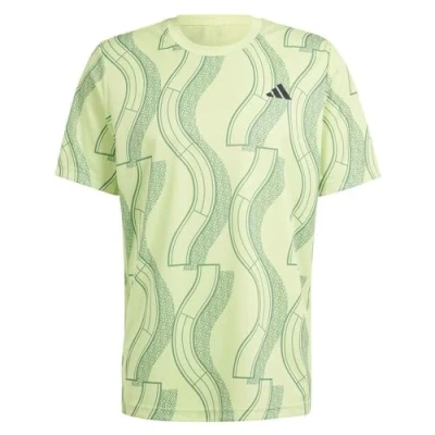 Afbeelding van Adidas Club Graph T shirt Met Korte Mouwen Groen M Man