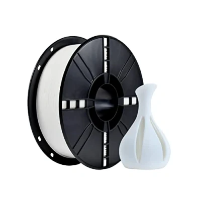 Afbeelding van iBOSS PLA Plus (PLA+) 3D Filament 1.75mm, Printer Plus, Dimensionale Nauwkeurigheid +/ 0.02 mm, 1 kg Coil (2.2 LBS) Printing voor Printer,wit