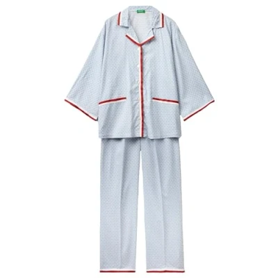 Afbeelding van United Colors of Benetton Monogram Pyjama, Dames, Maat: 38, Multicolor