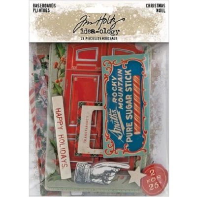 Afbeelding van Idea ology Tim Holtz Baseboards Christmas (TH94278)