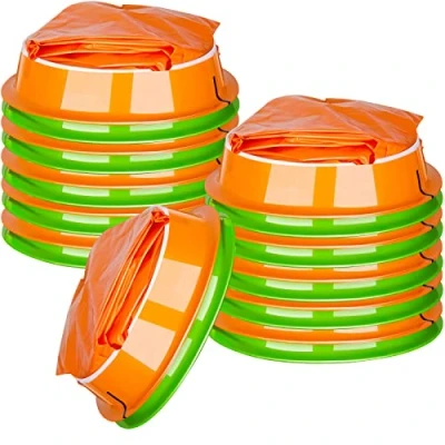 Afbeelding van Kotszakjes, ziektezakken, wegwerpzakjes, 16 stuks, barf tas met snap voor reizen, bewegingsziekte, Airsick 1000 ml autoziektezak