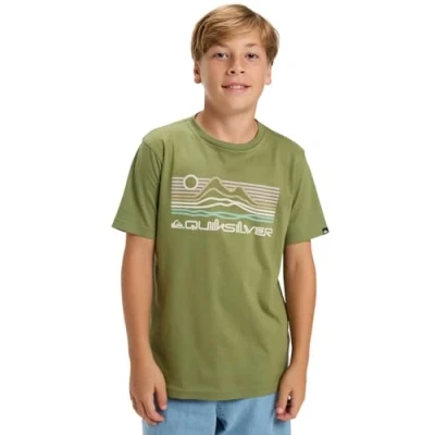 Afbeelding van Quiksilver T shirt met korte mouwen EV Light Waves SS groen 10