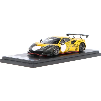 Afbeelding van het 1:43 Diecast model van De Ferrari 488 GT Modificata Club Competizione 2020. fabrikant schaalmodel is Looksmart. Dit alleen online verkrijgbaar
