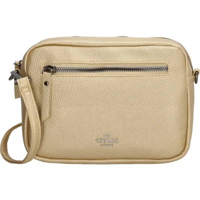 Afbeelding van Charm Schoudertas beige Nylon