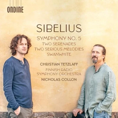 Afbeelding van Christian Tetzlaff, Finnish Radio Symphony Orchestra, Nicholas Collon Sibelius: No. 5 Two Serenades Serious Melodies Swanwhite (CD)