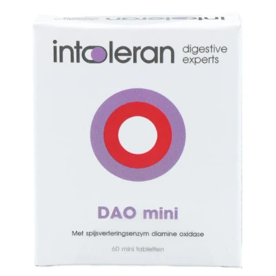 Afbeelding van Intoleran DAO mini 60 tabletten